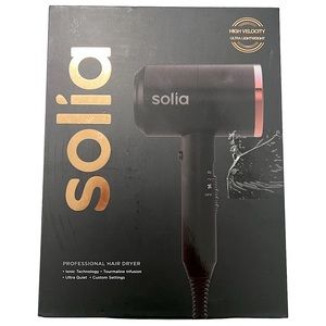 Solia High Velocity Professional Hair Dryer (Rose Gold)